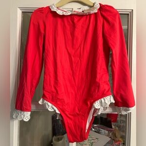 SARASOTA SURF SUIT RICHMOND RED WITH WORTH AVENUE WHITE 3T
